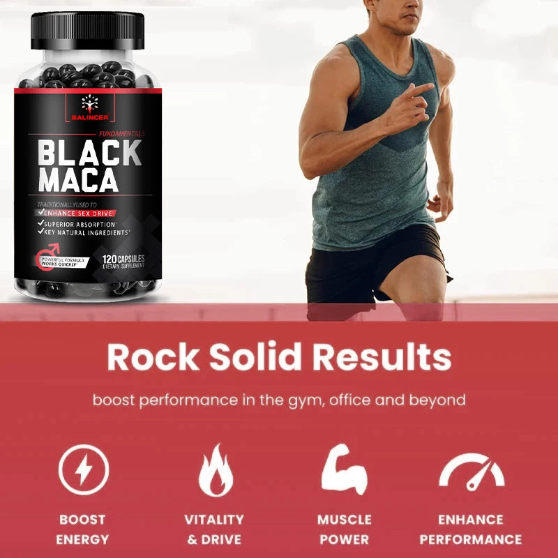 Balincer Organic Black Maca Extract 1000mg