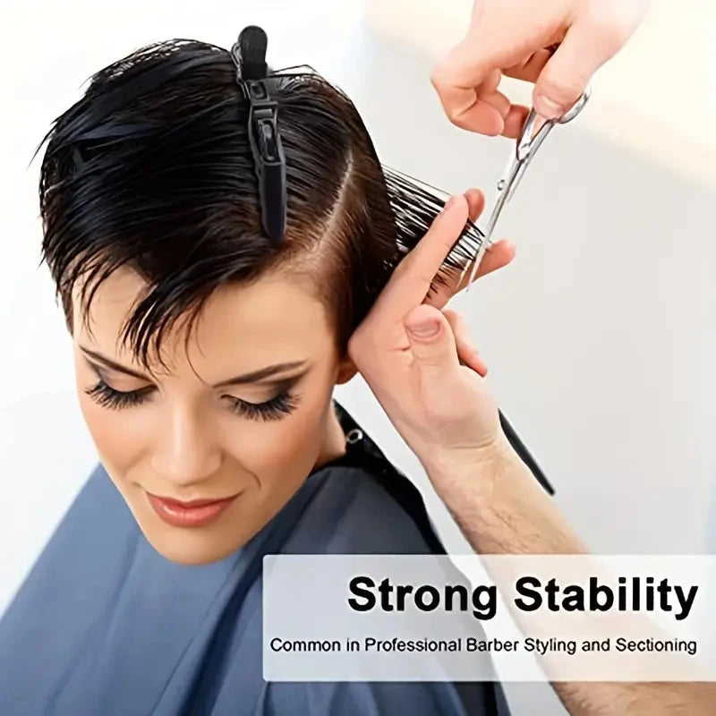 5–30PCS Alligator Hair Clips – Non-Slip Styling Clamps for Women & Men