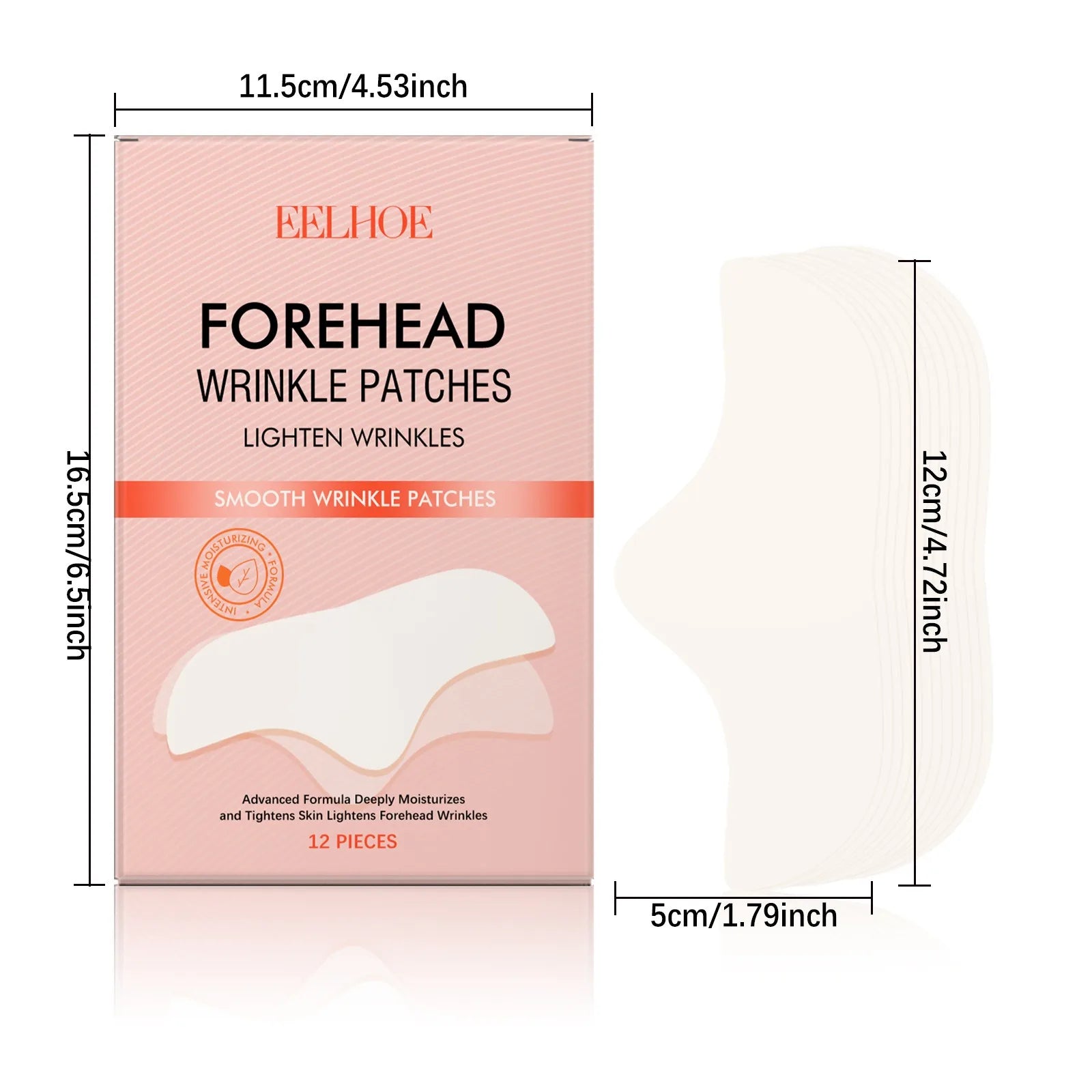 10pcs Face Wrinkle Patch for Firming & Lifting