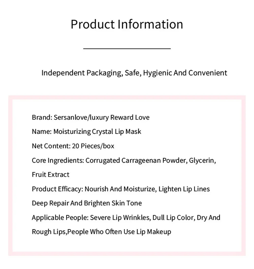 Vitamin C Lip Mask – Wrinkle Repair & Moisture