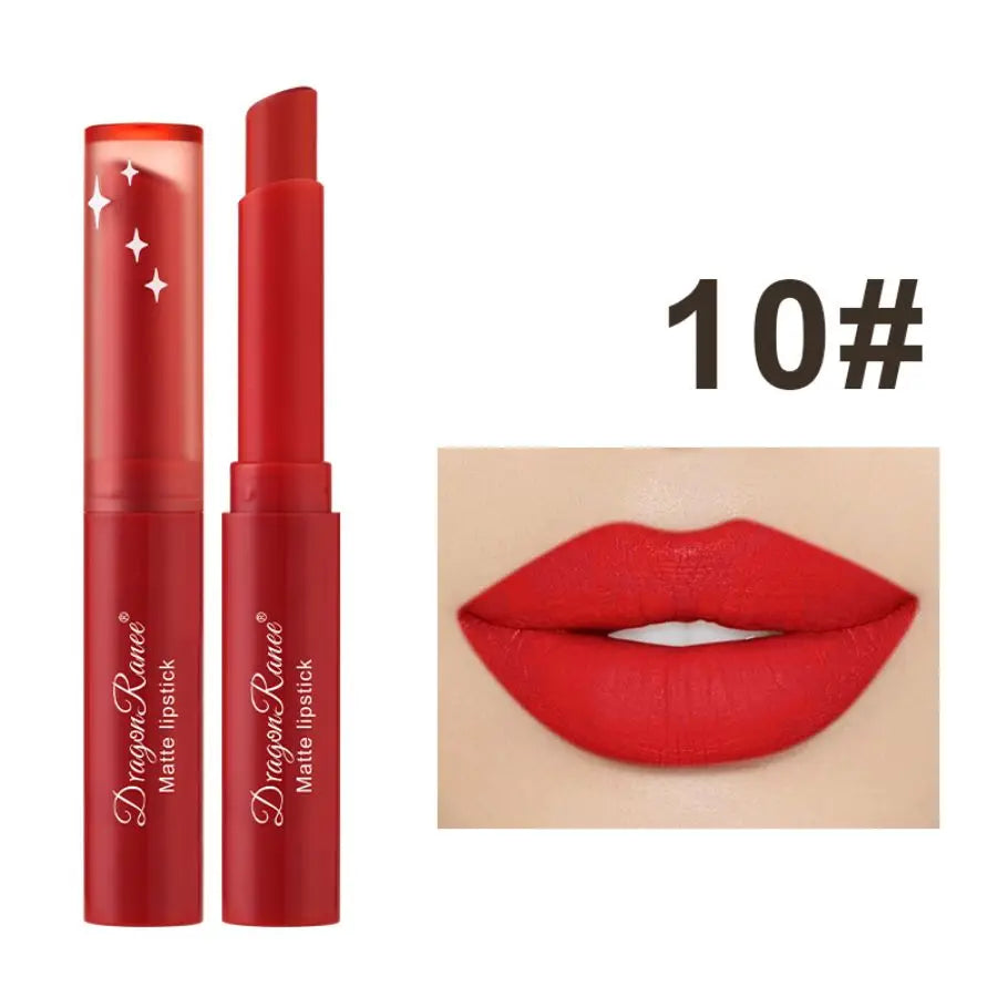 4-in-1 Matte Lipstick Pencil Set – Velvet, Long-Lasting Lip Color