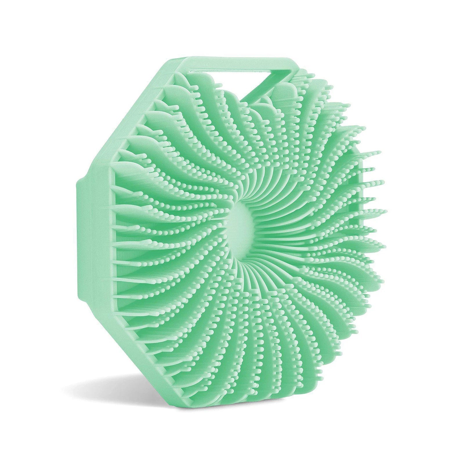 Polygon Silicone Body Scrubber & Bath Brush