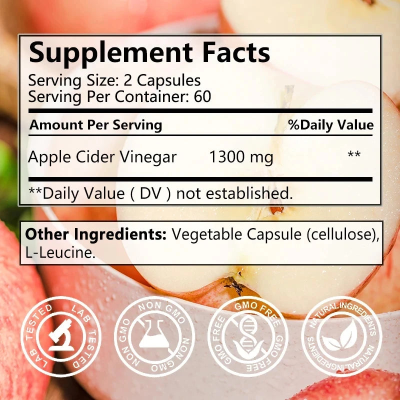 Organic Apple Cider Vinegar Capsules