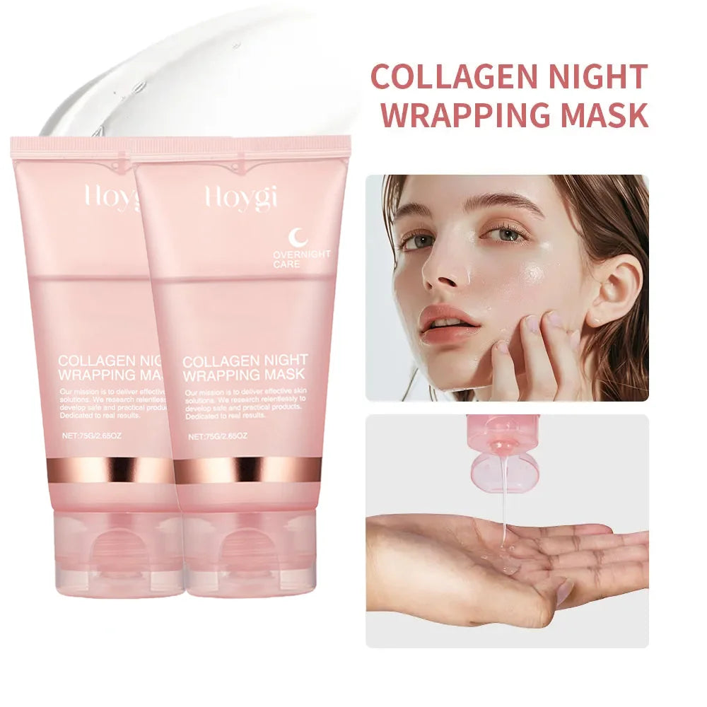 Collagen Overnight Wrapping Peel-Off Facial Mask Set