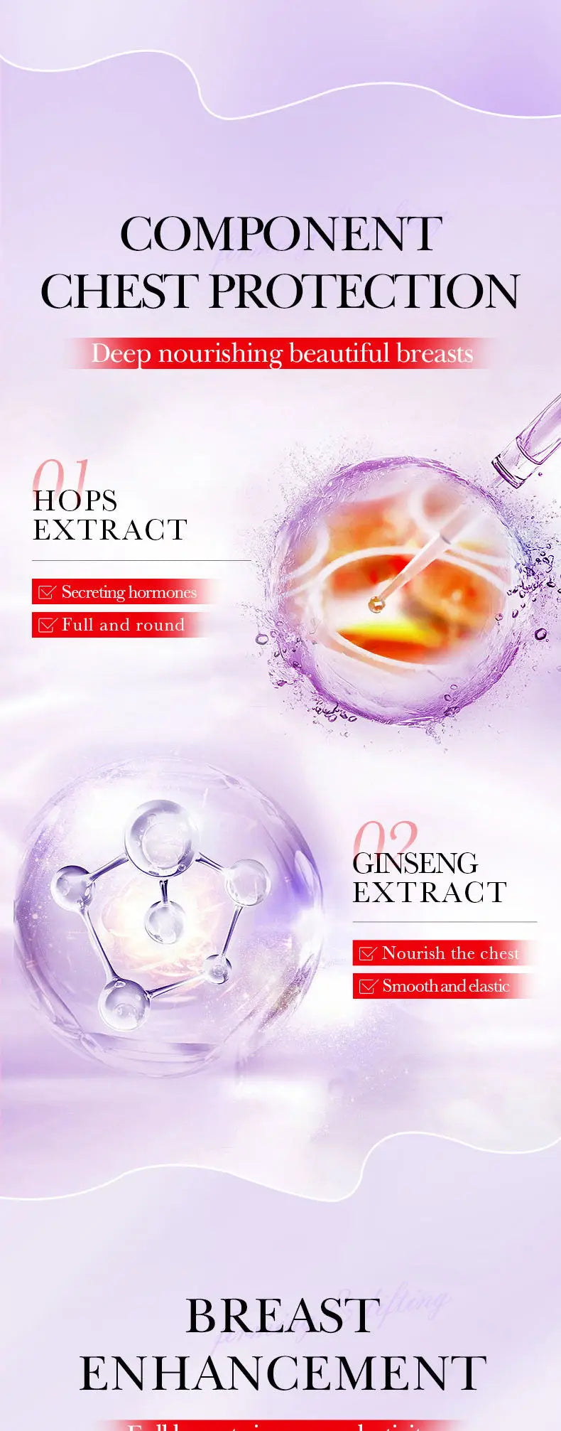 Natural Breast Enlargement Cream – Firming & Lifting Breast Care