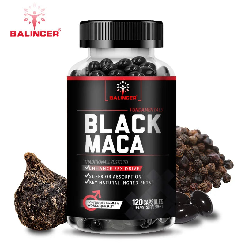 Balincer Organic Black Maca Extract 1000mg