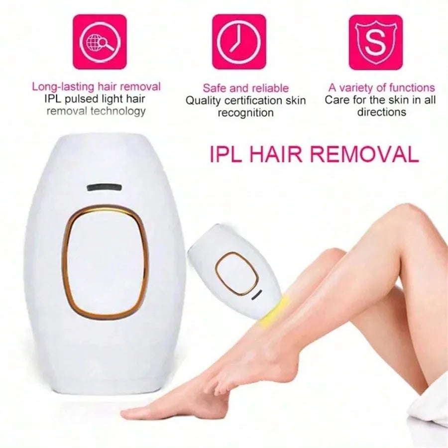 All-in-One Hair Removal Device – Permanent Hair Reduction for Body & Bikini Areas