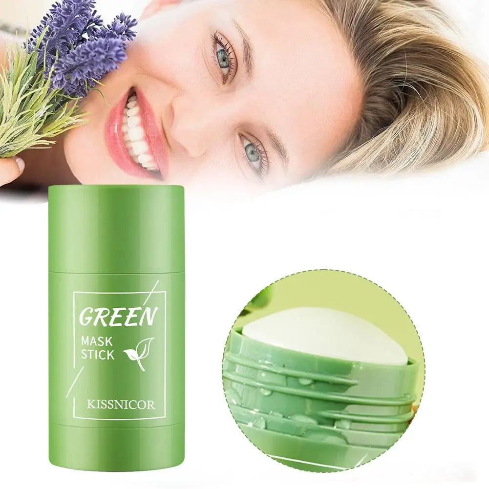 Green Tea Blackhead Removal Stick – Pore Cleansing Solid Mask (40g)