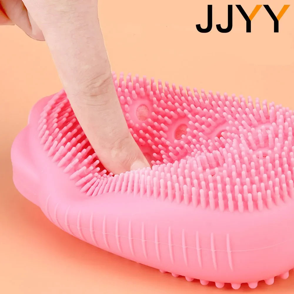 JJYY Silicone Body Scrubber & Exfoliating Shower Brush