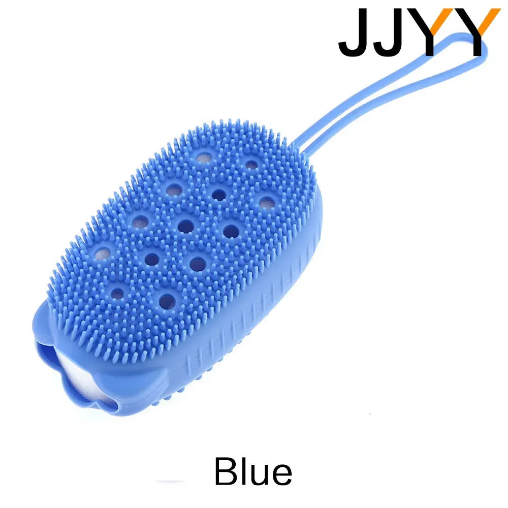 JJYY Silicone Body Scrubber & Exfoliating Shower Brush
