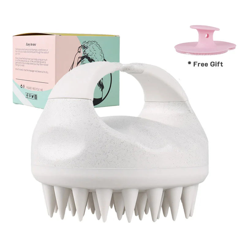 Biodegradable Scalp Massager Brush