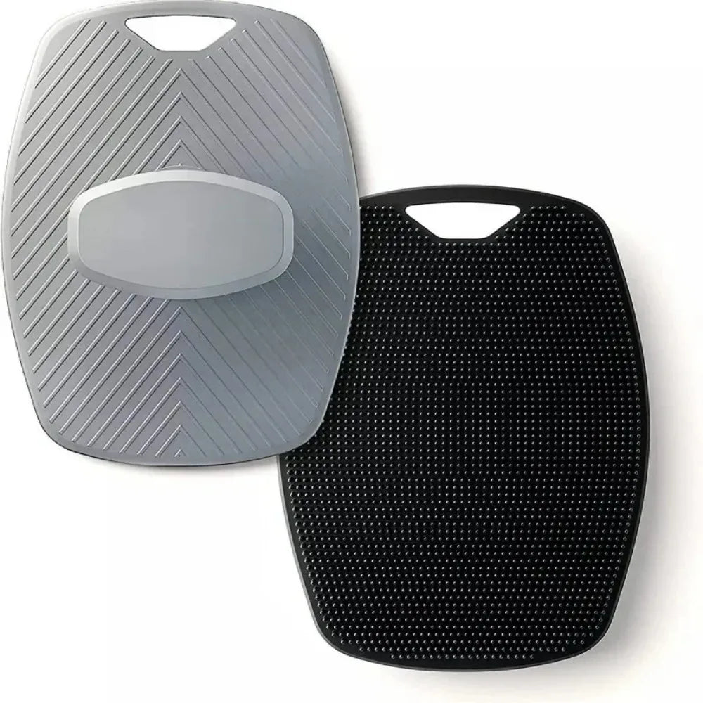 Soft Silicone Body Exfoliating Brush – Gentle Manual Shower Scrubber