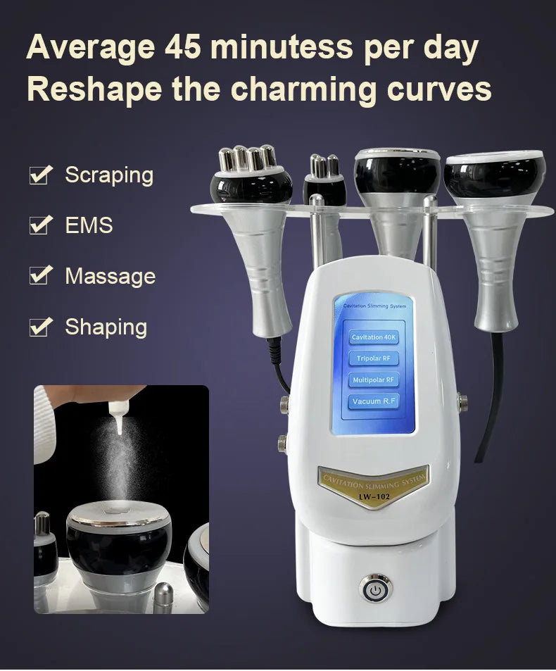 4-in-1 40K Ultrasonic Cavitation Body Tool