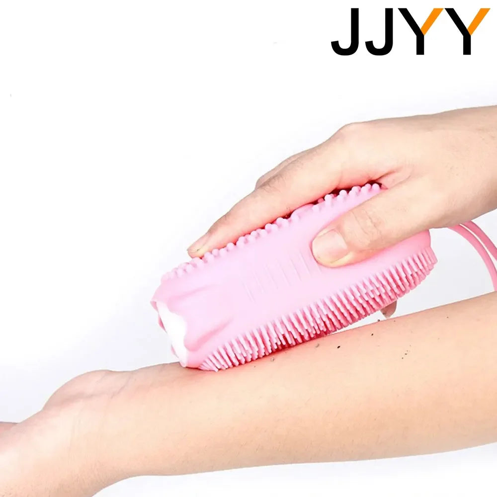 JJYY Silicone Body Scrubber & Exfoliating Shower Brush
