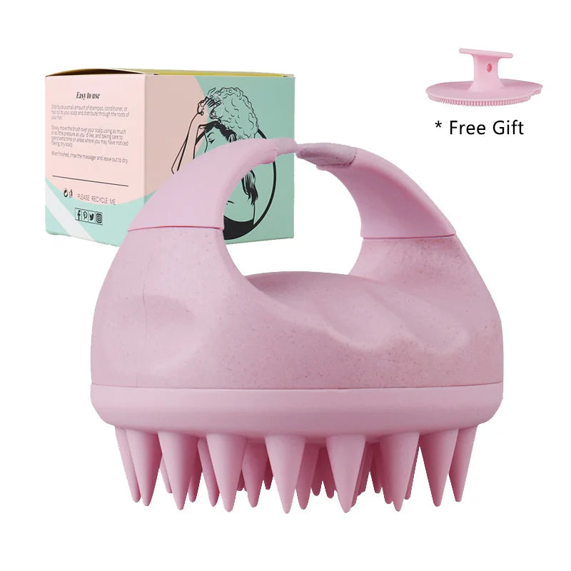 Biodegradable Scalp Massager Brush