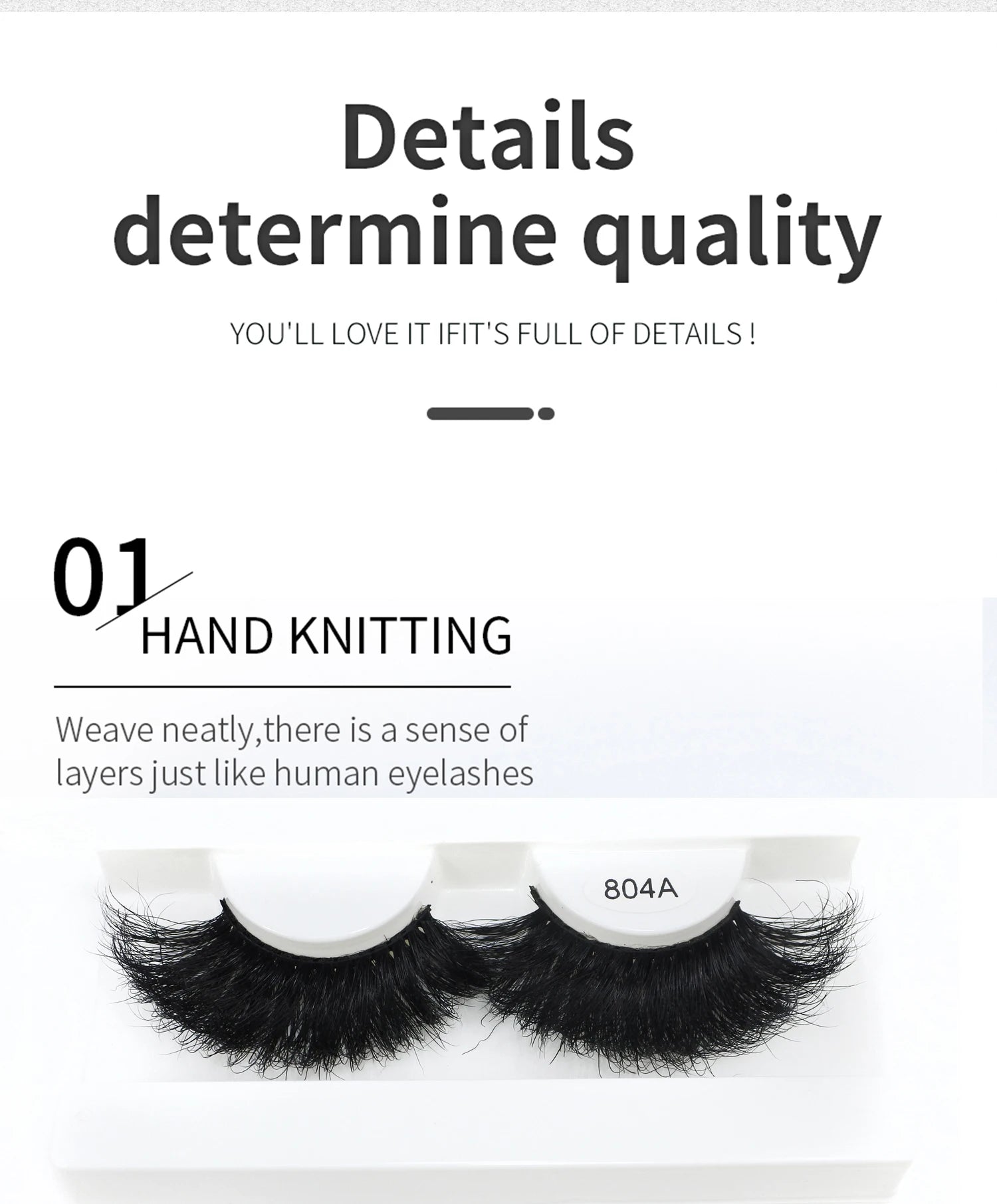 20 Pairs 25mm Mink Eyelashes – Fluffy, Wispy, High-Volume Lash Set