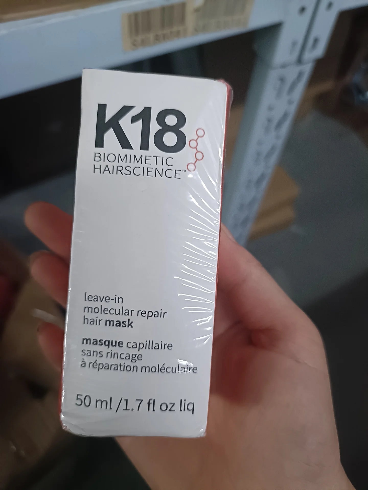 K18 Leave-In Molecular Repair Hair Mask – Deep Keratin Treatment (1 or 5pcs)