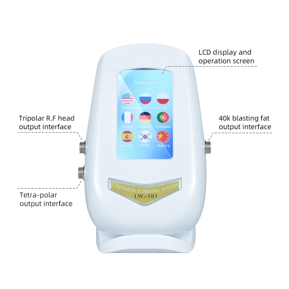 4-in-1 40K Ultrasonic Cavitation Body Tool