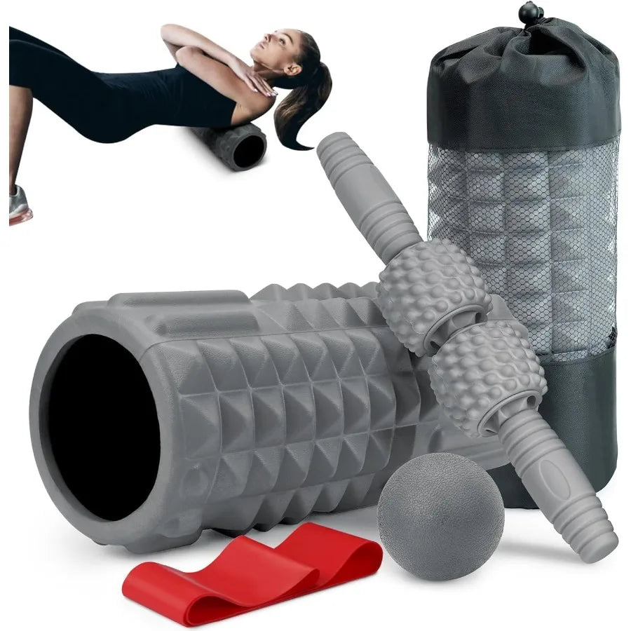 5-in-1 Foam Roller & Massage Set