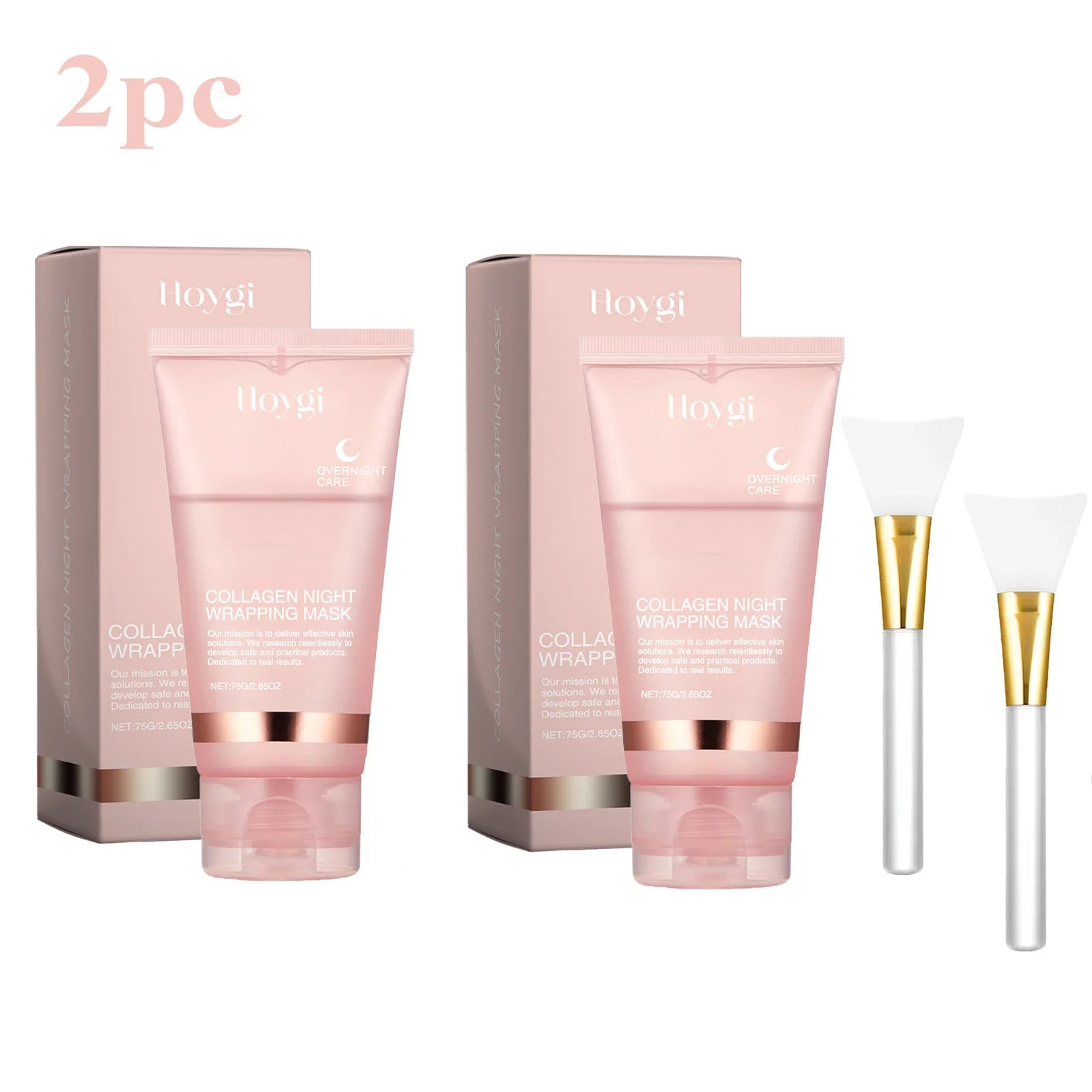 Collagen Overnight Wrapping Peel-Off Facial Mask Set