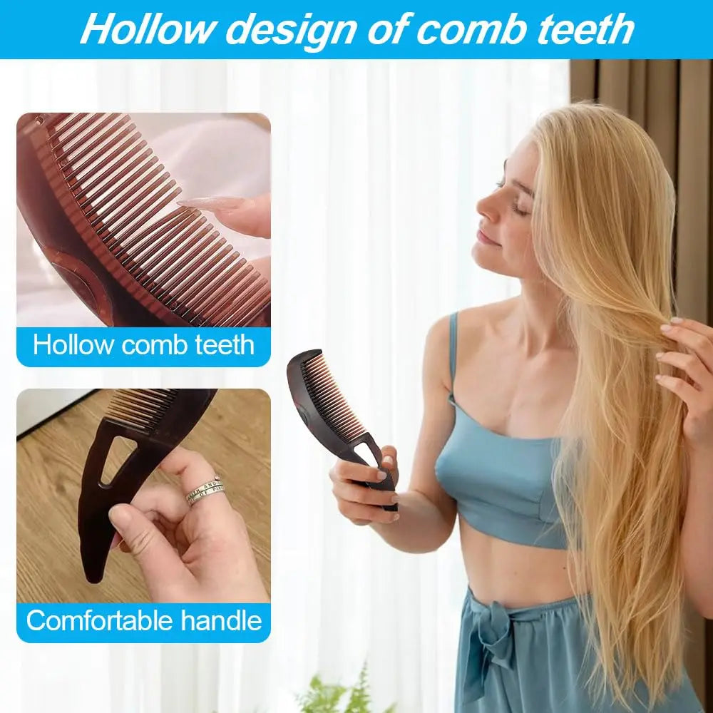 Self-Cleaning Anti-Static Scalp Massage Comb