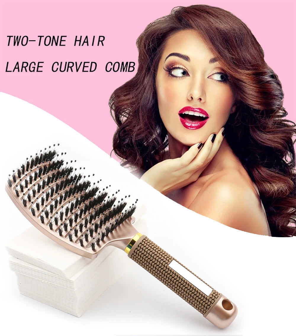 Detangling Hair Brush for Wet & Curly Hair