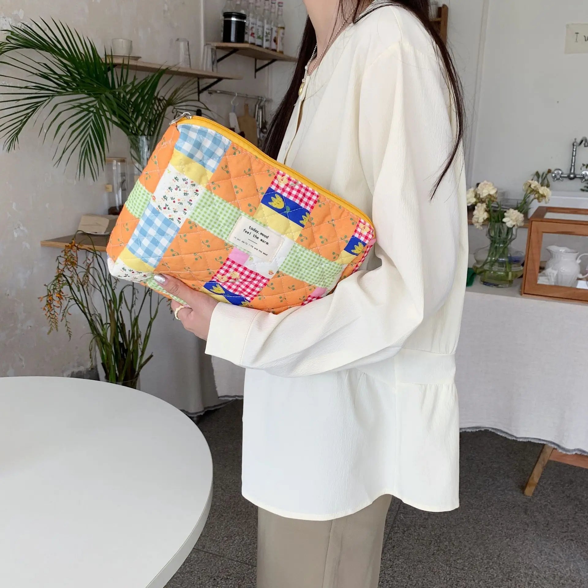 Women’s Travel Cosmetic Bag – Large Capacity Zipper Makeup Pouch