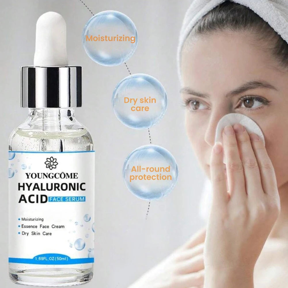 Hydrating Pore-Narrowing Essence – Hyaluronic Acid Moisture Cream for Dry Skin