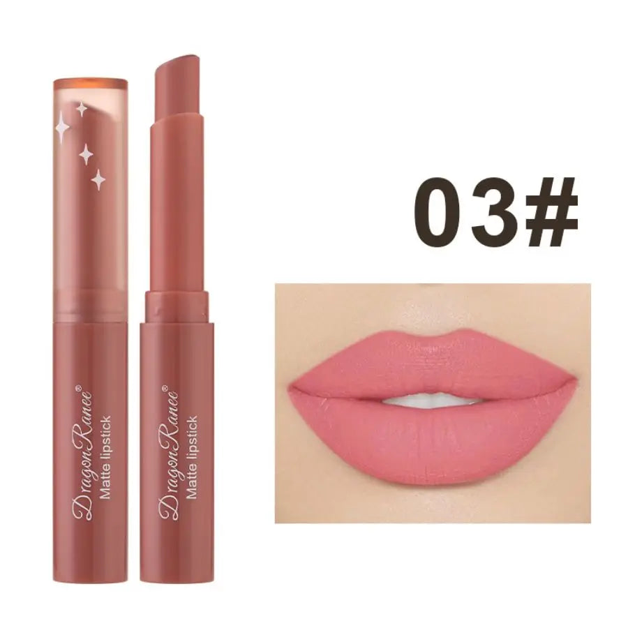 4-in-1 Matte Lipstick Pencil Set – Velvet, Long-Lasting Lip Color