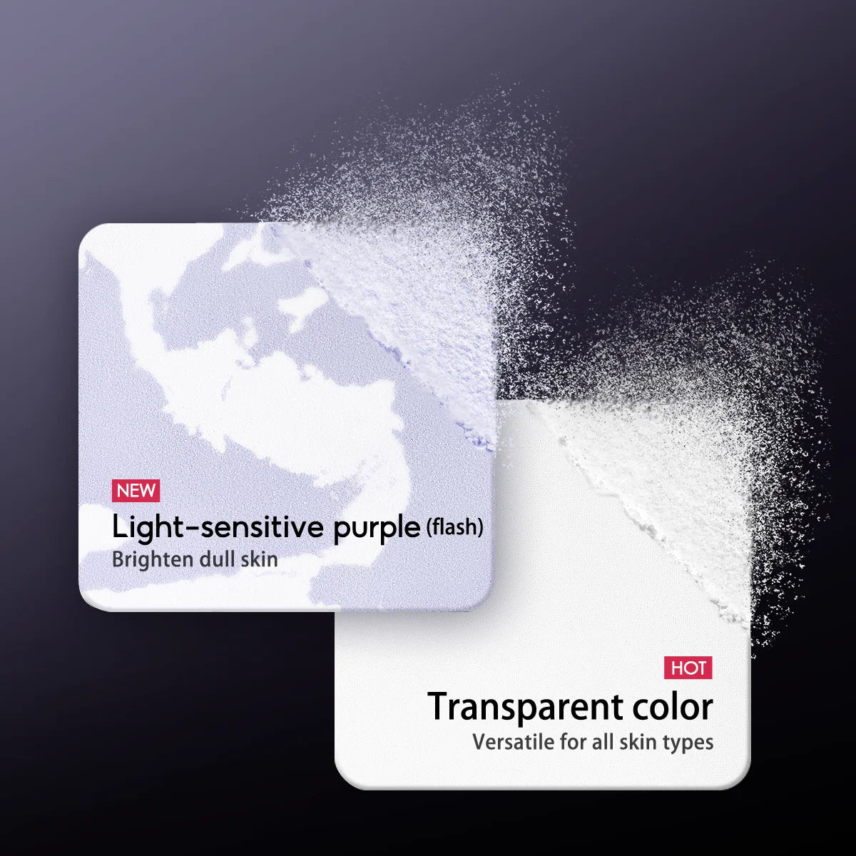 CARSLAN Stay Matte Pressed Powder – 24H Oil Control & Translucent Setting Powder