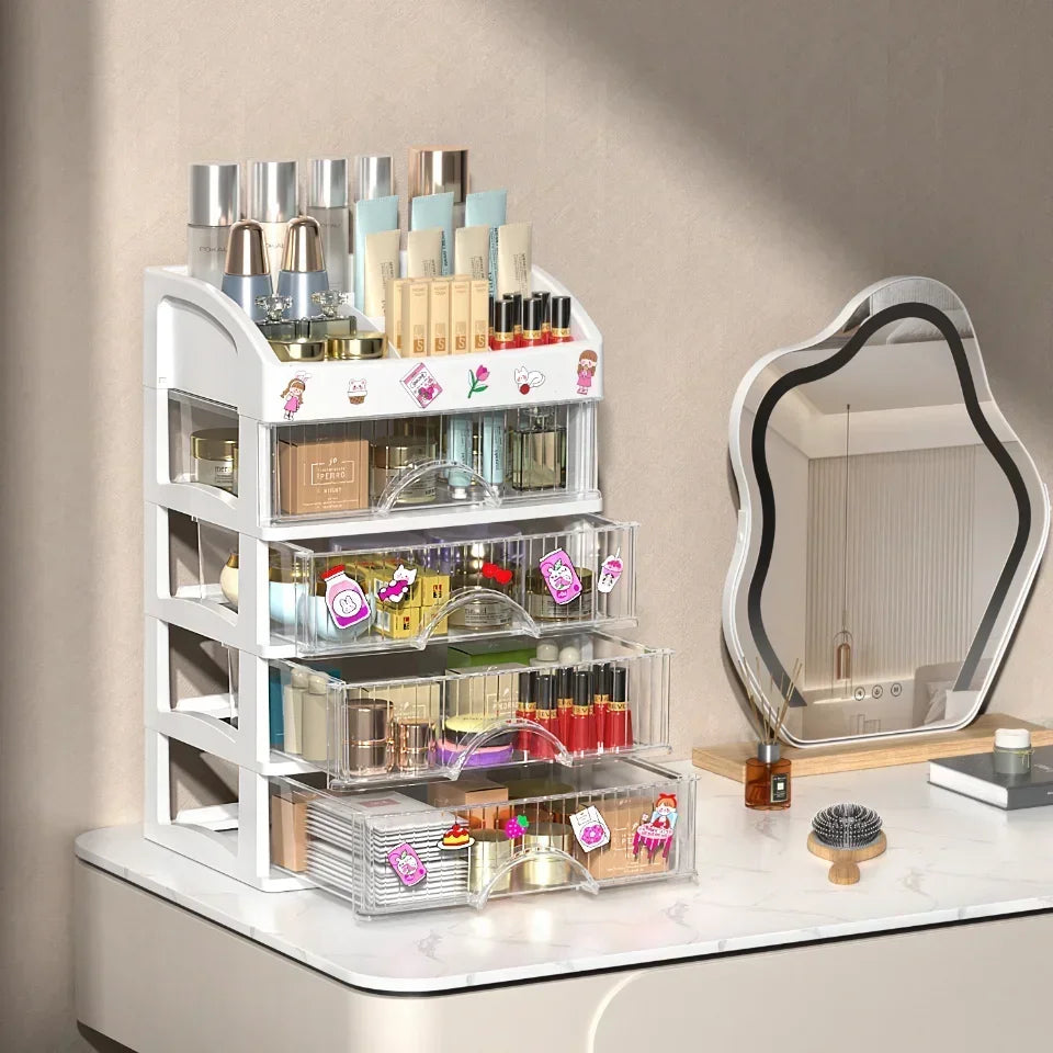 Transparent Drawer-Style Storage Box – High-Capacity Dustproof Organizer