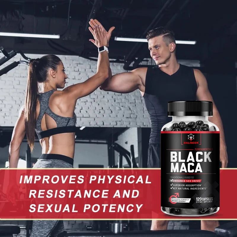 Balincer Organic Black Maca Extract 1000mg