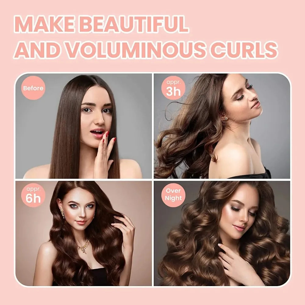 Heatless Curling Rod Headband – Soft & Easy Curls