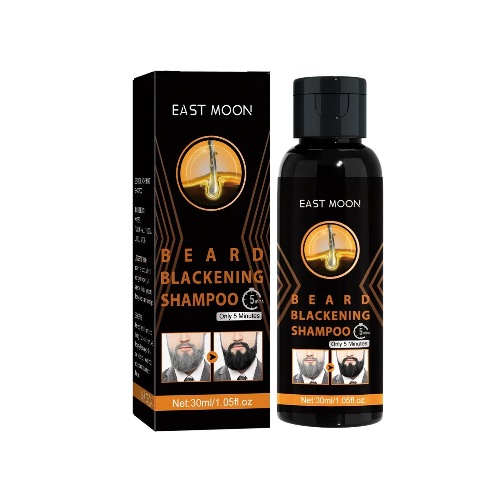 Darkening Shampoo for Gray to Black Hair