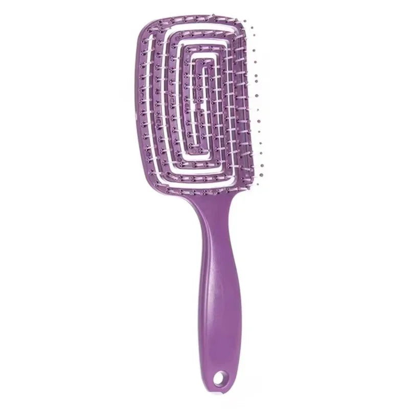 Elastic Vented Scalp Massage & Detangling Brush