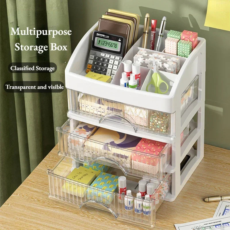 Transparent Drawer-Style Storage Box – High-Capacity Dustproof Organizer