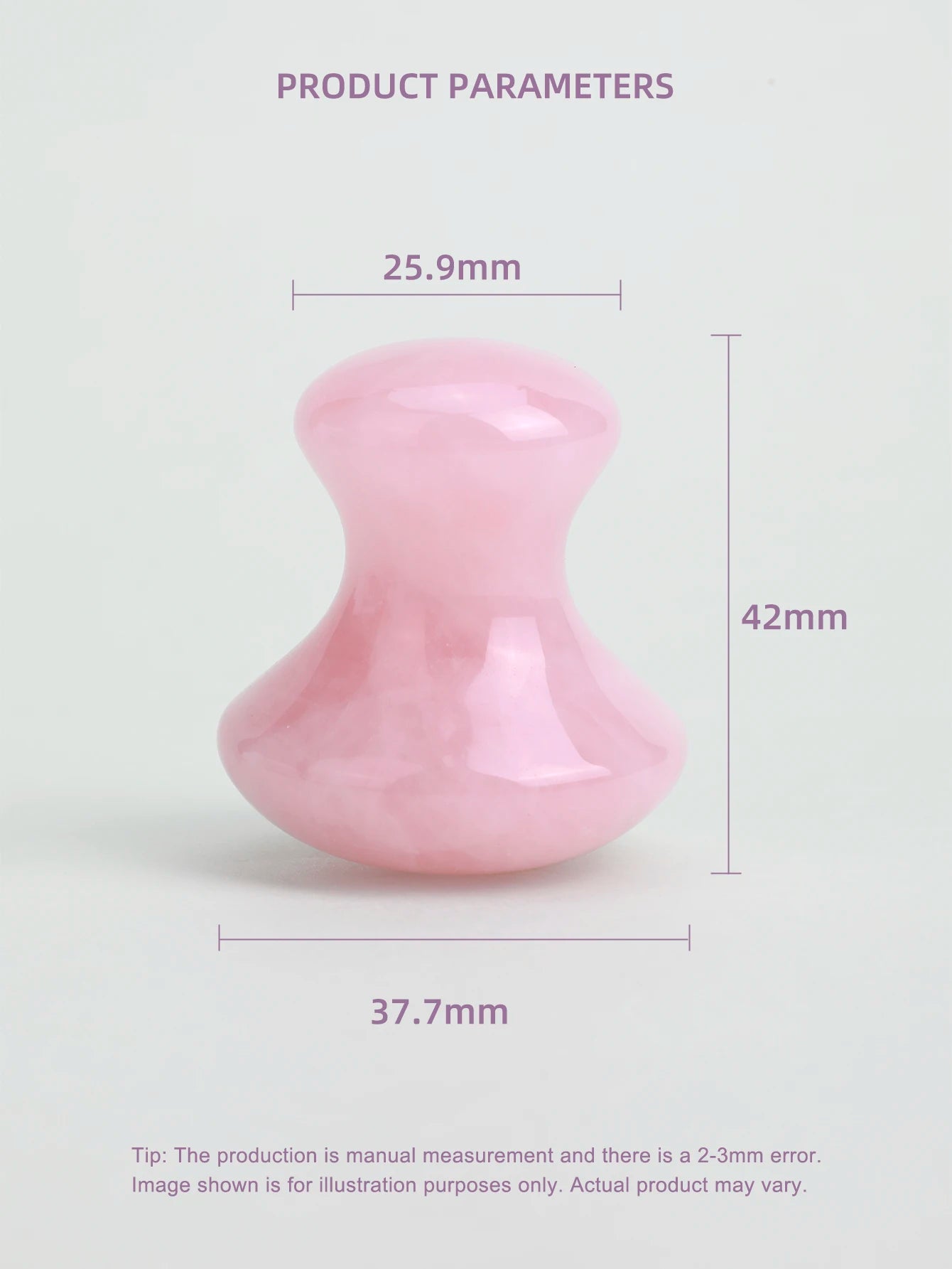 Natural Jade Mushroom Gua Sha Massager