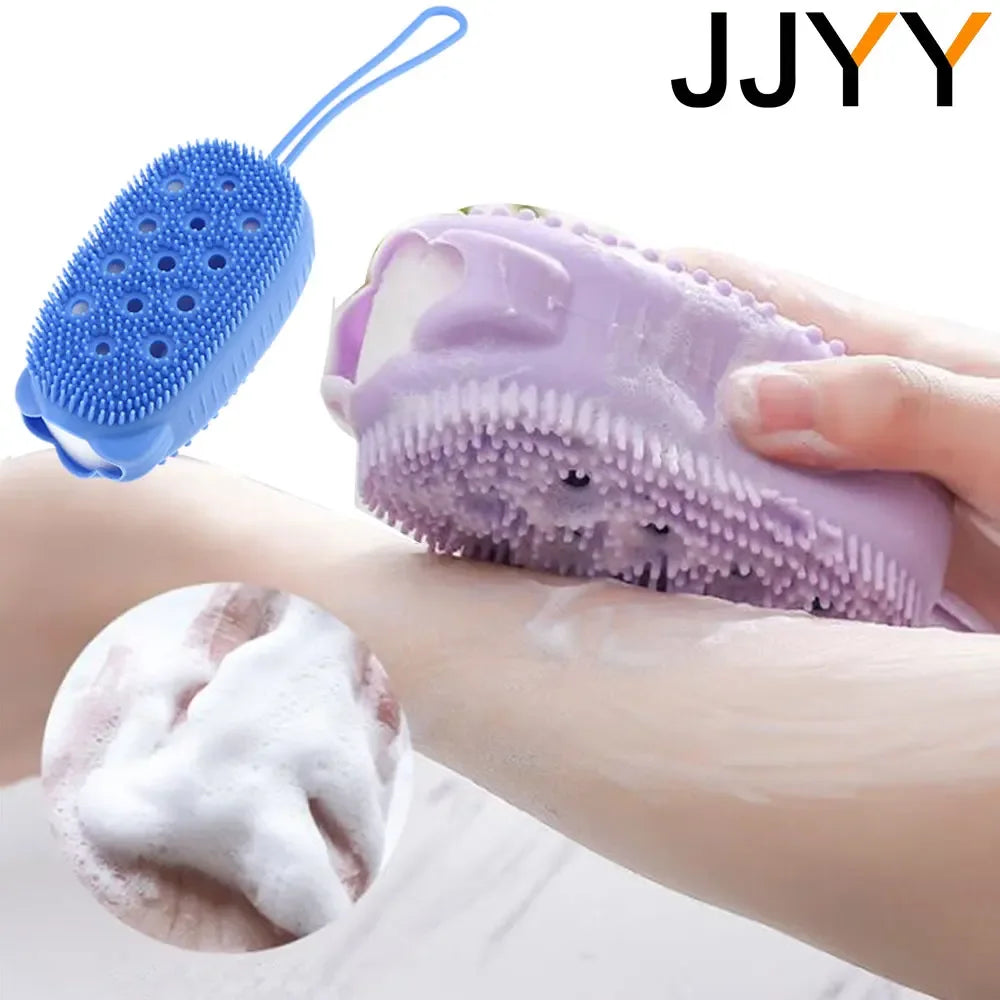 JJYY Silicone Body Scrubber & Exfoliating Shower Brush