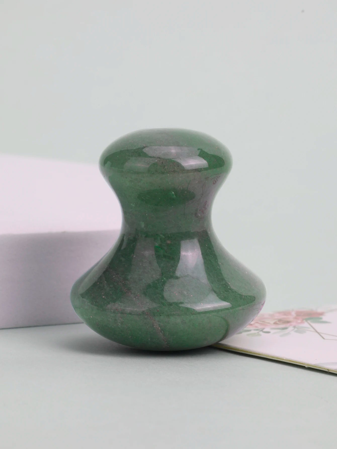 Natural Jade Mushroom Gua Sha Massager
