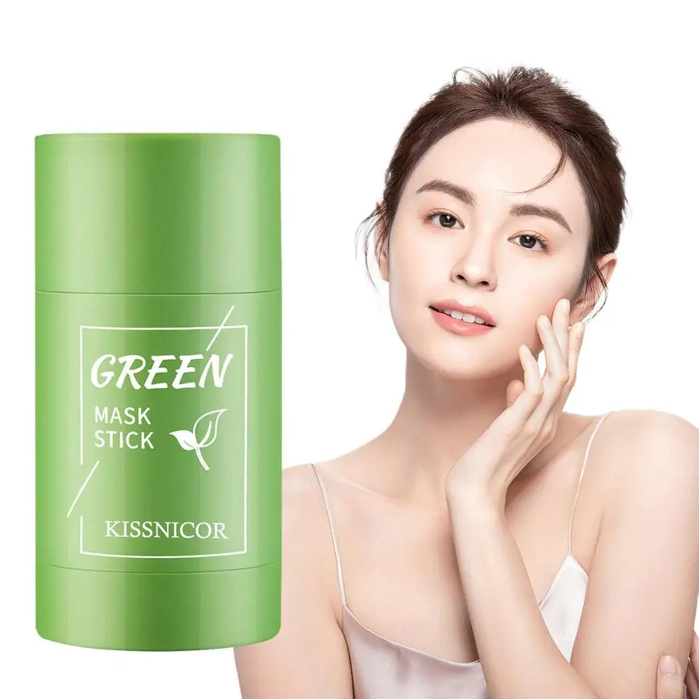 Green Tea Blackhead Removal Stick – Pore Cleansing Solid Mask (40g)