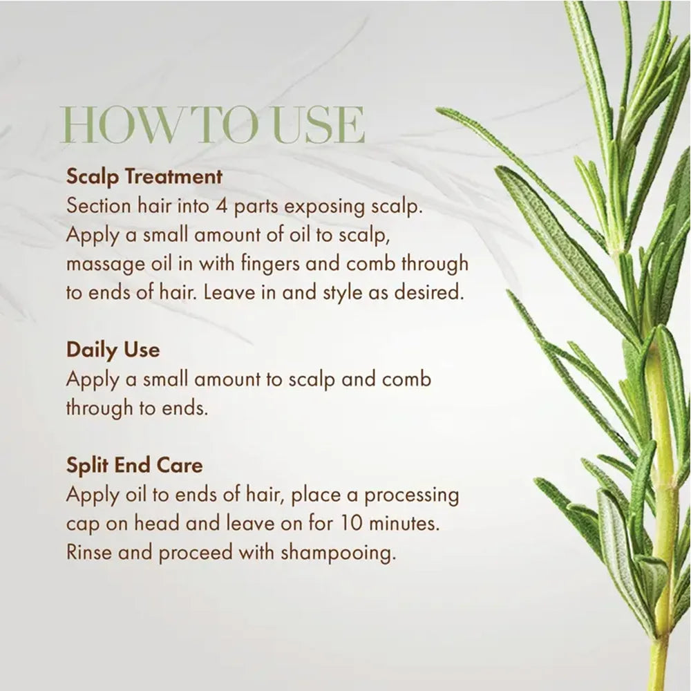 Rosemary Mint Hair Growth & Strengthening Oil
