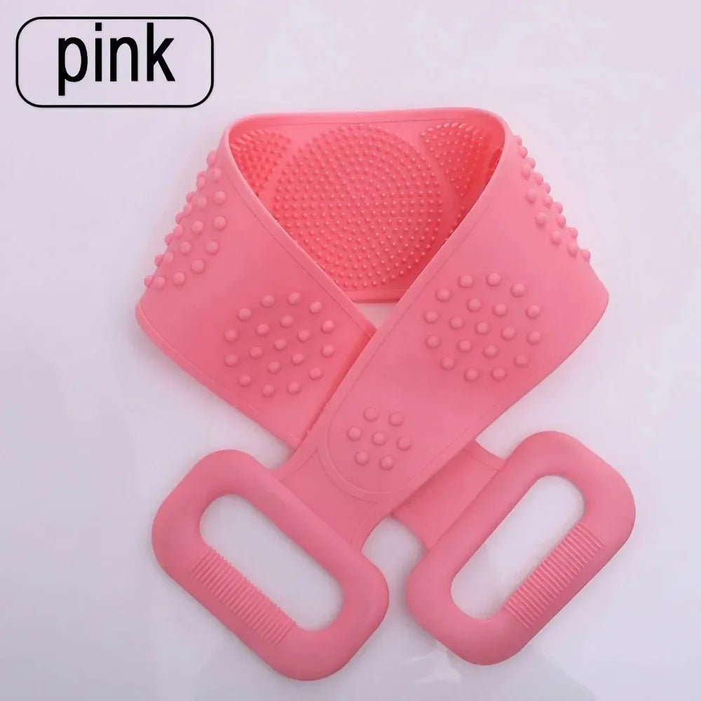 JJYY Silicone Bath Towel & Massage Brush
