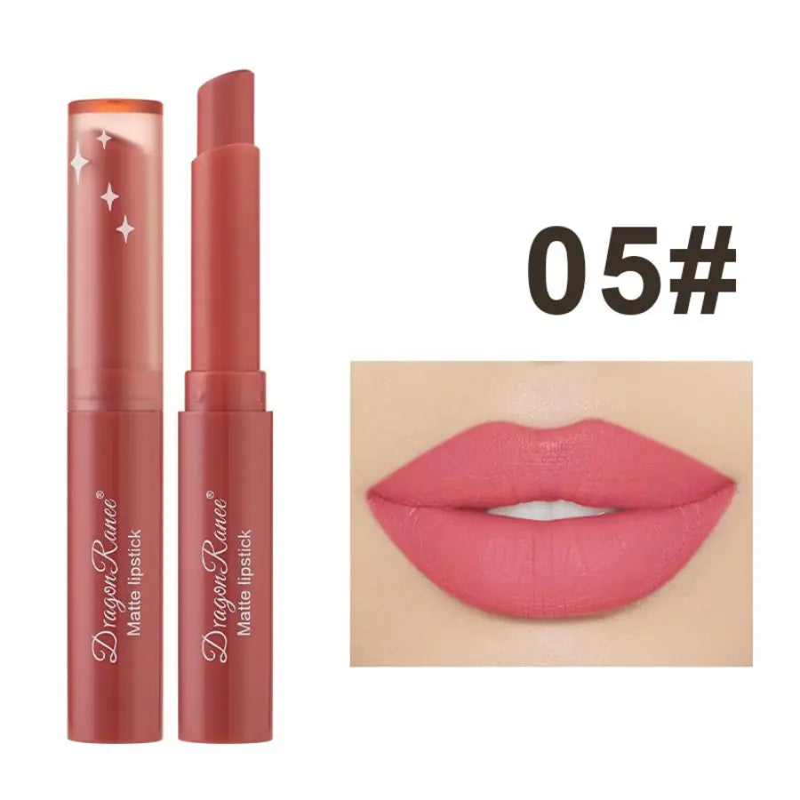 4-in-1 Matte Lipstick Pencil Set – Velvet, Long-Lasting Lip Color