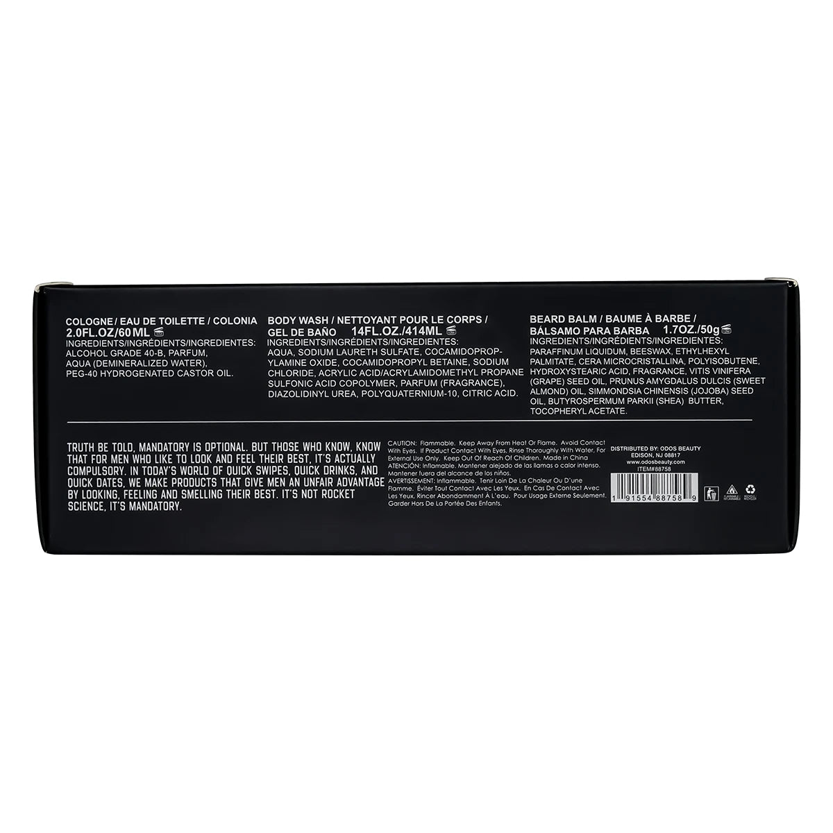 MANDATORY Men's Fragrance Set Gift (3pcs)