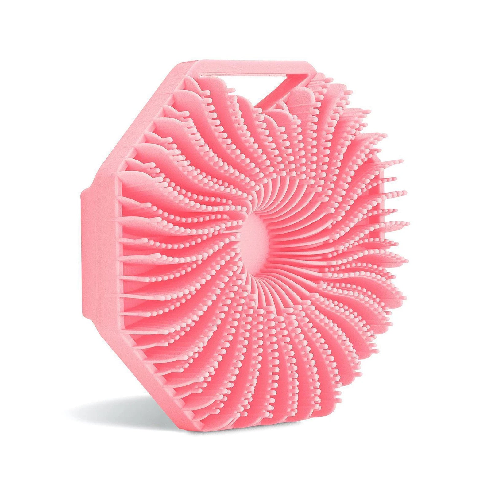 Polygon Silicone Body Scrubber & Bath Brush