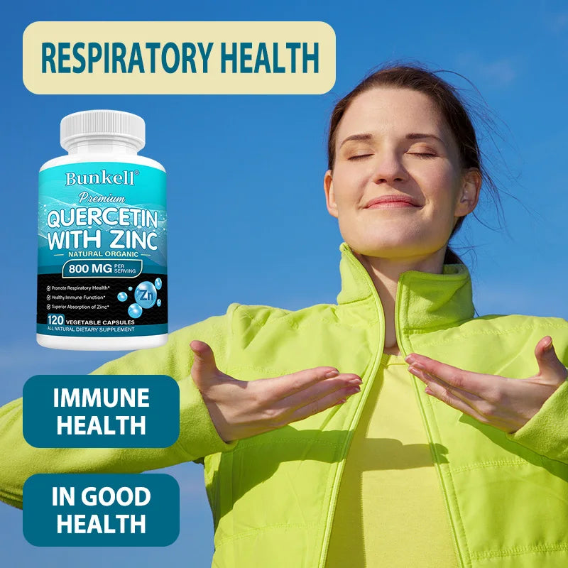 Quercetin with Zinc - Immune & Respiratory Support