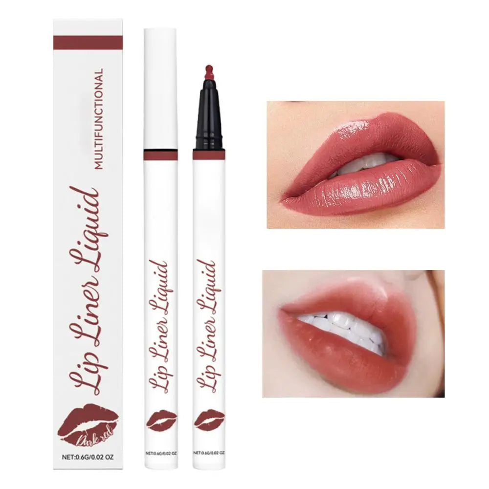 Liquid Lipliner Pencil Matte Soft Lip Liner Stick