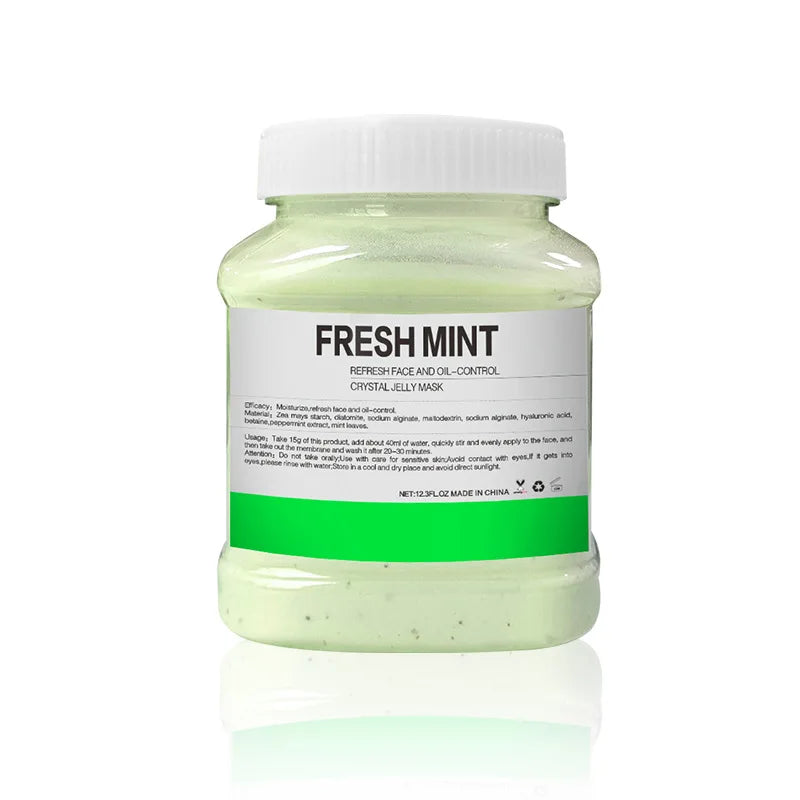 24K Gold & Rose Jelly Mask Powder – 350g Hydrating Facial Treatment