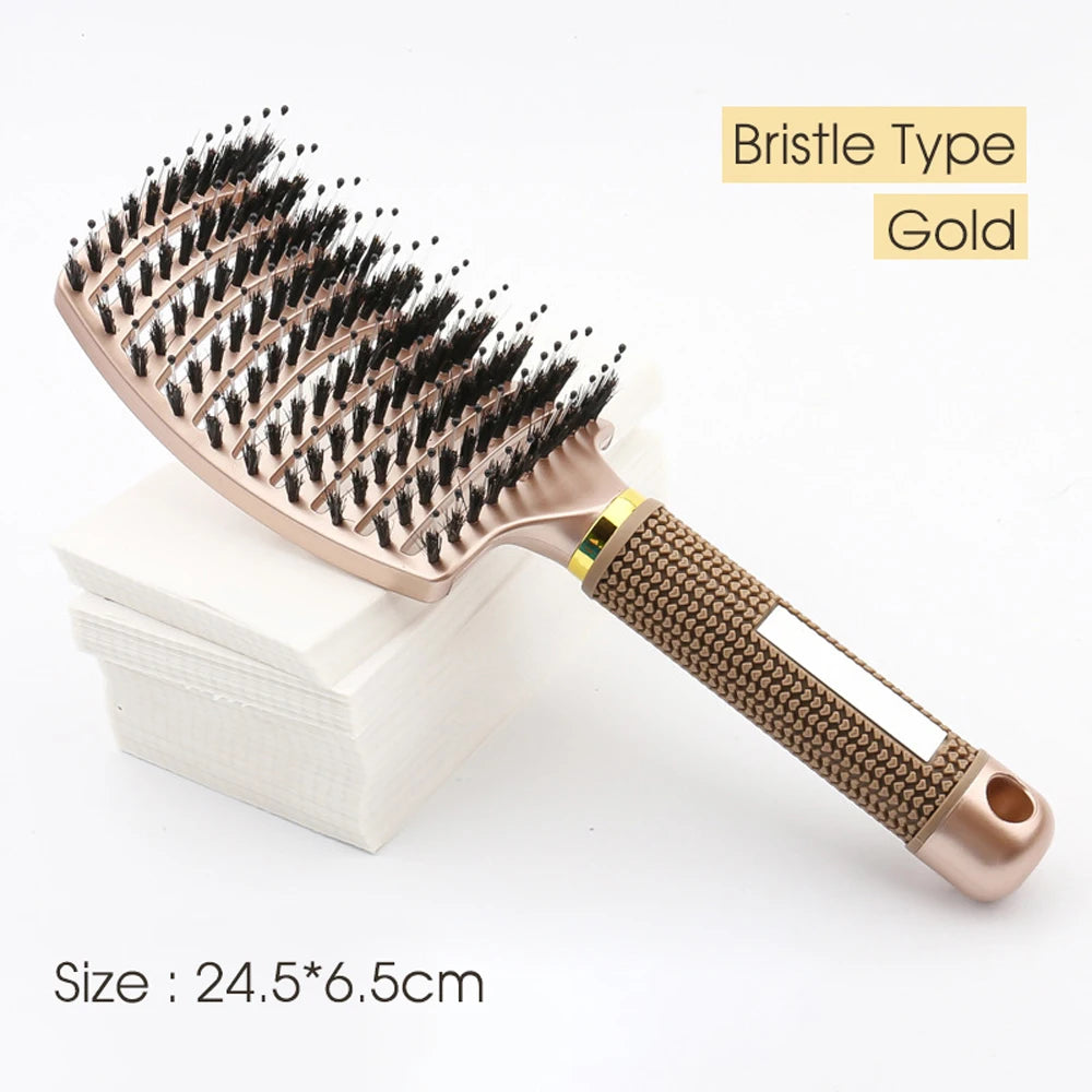 Detangling Hair Brush for Wet & Curly Hair