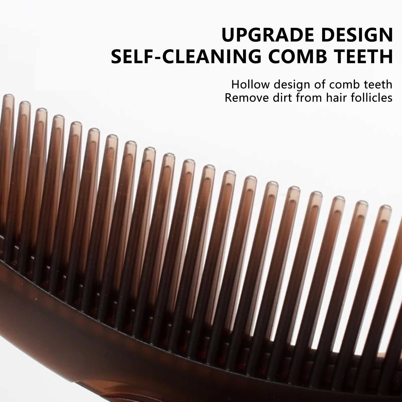 Self-Cleaning Anti-Static Scalp Massage Comb